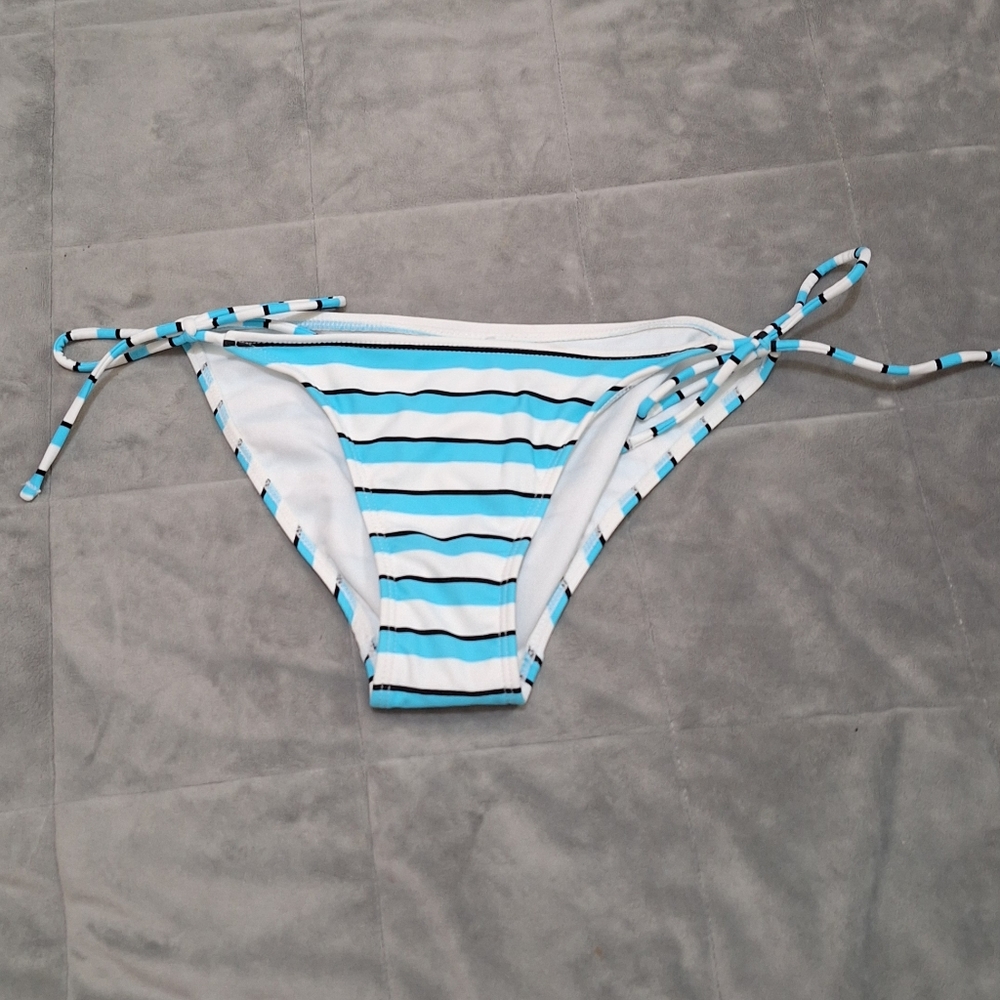 NWOT Striped Bikini Bottom